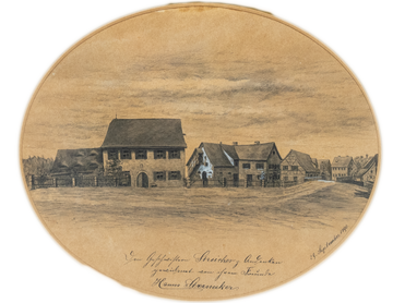 Unser Laden in Großhabersdorf 1890